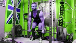 Ed Coan Deadlift Wk 7  230kg Attempt [upl. by Elrebma]