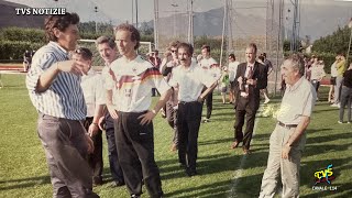 Quando la Germania si allenava a Oggiono per i mondiali di Italia 90 [upl. by Gadmon]