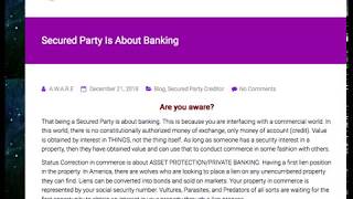 Secured Party Is About Banking [upl. by Sondra]