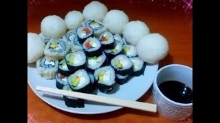 SUSHI CASERO PASO A PASO  Silvana Cocina [upl. by Llemor]