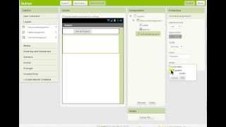 App Inventor  buttons positioning [upl. by Atonsah]