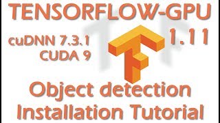 TensorFlowGPU 111 and ObjectDetection Install Guide  How to Install for Windows [upl. by Hengel]