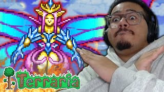 Getting CLAPPED by Empress of Light  Terraria Master Mode [upl. by Ellene]