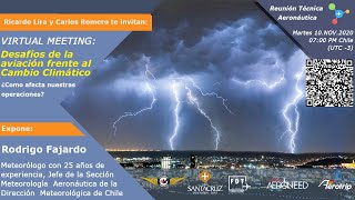 Meteorología  Desafíos de la aviación frente al cambio climático ¿Cómo afecta nuestras operaciones [upl. by Alexi]