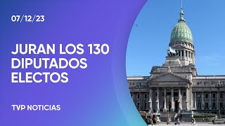 Renovación en la Cámara Baja juran los 130 diputados electos en octubre [upl. by Armando]