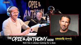 Comedian Rich Vos Files  The Frugalist on Opie and Anthony2011 [upl. by Phila907]