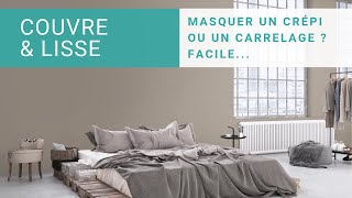 Enduit Couvre amp Lisse  Rénovez et décorez vos murs carrelés en crépi etc [upl. by Dirgis]