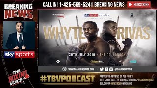 ☎️Breaking News🤯Dillian Whyte vs Oscar Rivas July 20th O2 Arena🇬🇧 [upl. by Aivatnuahs395]