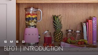 Introducing 50s Retro Style Jug Blender  Smeg BLF01 [upl. by Ecirtaed]