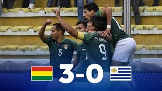 Eliminatorias  Bolivia 30 Uruguay  Fecha 14 [upl. by Cobb705]