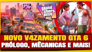 NOVOS V4ZAMENT0S GTA 6 Tempo da HISTÓRIA Prólogo Mecânicas e Mais [upl. by Emoryt678]