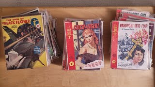 The Sexton Blake Library vintage paperbacks [upl. by Ahsauqal]