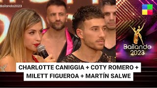 Charlotte Caniggia  Coty Romero  Milett Figueroa  Bailando2023  Programa completo 201023 [upl. by Asquith]