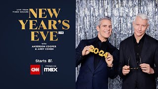 How to Watch New Years Eve Live with Anderson Cooper and Andy Cohen  New Year 2024 Historic Boy [upl. by Enelehs229]