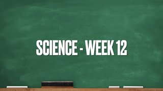 CC Cycle 1 Week 12 Science [upl. by Hamforrd]