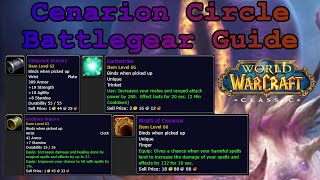 Cenarion Circle Battlegear Guide  Rockfury Bracers Earthstrike Deeprock Bracers Wrath of Cenarius [upl. by Gianna]