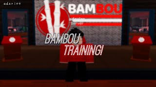 Bambou Training  LR POV Roblox [upl. by Magocsi]