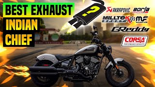 Indian Chief Exhaust Sound🔥 BassaniDean RampageFAB28Freedom PerformanceMillerRinehart [upl. by Ilka]