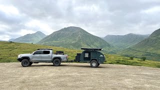 Camping and exploring Alaska with our Cedar Ridge Vega XT Alaska series part 3 [upl. by Enak]