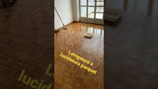 Levigatura parquet  Lucidatura parquet  Verniciatura parquet [upl. by Metzger]