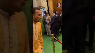 Family Ties Anil Ambani Joins Anant Ambani and Radhika Merchant at Haldi Ceremony  N18S [upl. by Winnah]