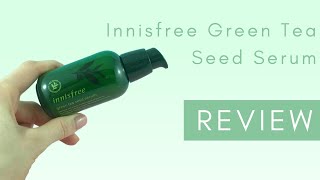 Innisfree Green Tea Seed Serum Review [upl. by Feliks]