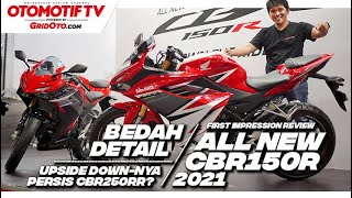 FULL REVIEW ALL NEW CBR150R Yang Mirip CBR250RR Bukan Cuma Lampu Depan l Otomotif TV [upl. by Eartha38]