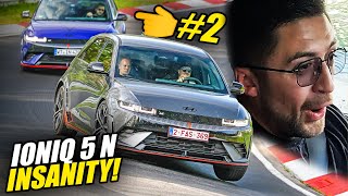 The INSANE Hyundai IONIQ 5 N  REAL Nürburgring Performance [upl. by Gradeigh]