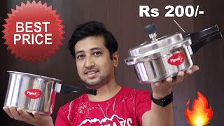 Best Pressure cooker Special Combo offer  Pigeon Pressure Cooker unboxing and Review in Hindi [upl. by Lorry]