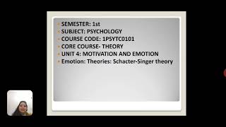 SCHACHTER AND SINGER THEORY OF EMOTIONS [upl. by Lletnahc]