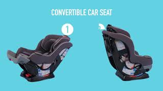 Graco Extend2Fit Convertible Car Seat [upl. by Aehcim384]