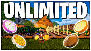 Best Farming Guide for Unlimited Food in 7 Minutes  Lego Fortnite [upl. by Atekan658]