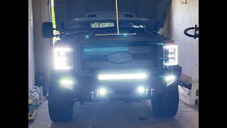 Excursion Build Part 16 1116 Super Duty Front End Conversion [upl. by Nnylsoj]