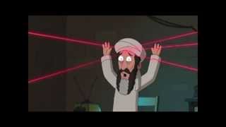 Family Guy  Osama bin laden repents and goes to heaven [upl. by Camella]