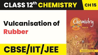 Vulcanization of natural rubber  synthetic polymers  polymer chemistry [upl. by Whitford]