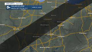 US Solar Eclipse 2024 Path of Totality [upl. by Judon467]