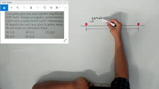 MOVIMIENTO CIRCUNFERENCIAL MCU Y MCUV  Problema 9 [upl. by Liss348]