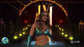 Aliyah Entrance in All WWE Videogames Included WWE2K23 [upl. by Carrick]