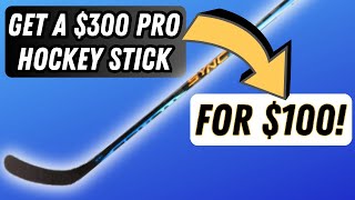 How to Get a HUGE Discount on a Pro Hockey Stick🤯 [upl. by Yanehs]