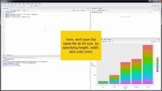 How to export and save ggplot2 graphs in R and RStudio [upl. by Adien]