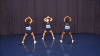 Cheer Tryout Dance With Music [upl. by Adas62]