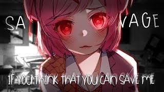 Nightcore ↬ Savage lyrics [upl. by Ellednahc]