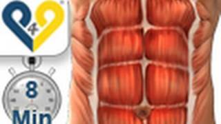 Abdominales en 8 minutos entrenamiento para hacer abdominales perfectos [upl. by Eatnuahs796]