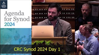 CRC Synod 2024 Day 1 A New Generation Takes Charge Delegate Subscription Challenges [upl. by Gram58]