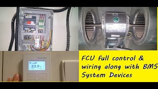 BMS Control Panel which apply to FCUHow Devices are been wiredDDC Card Detail in HindiEng SubsCC [upl. by Flam]