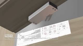 New Installation Guide for Damping door closer [upl. by Sheldon]