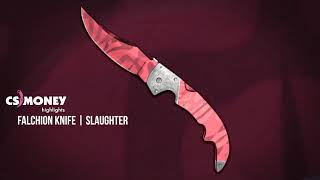 CSGO  Falchion  Slaughter [upl. by Nidnerb]