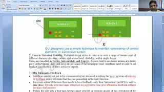 Lecture 24 Shneiderman’s Eight golden rules of interface design [upl. by Alue349]