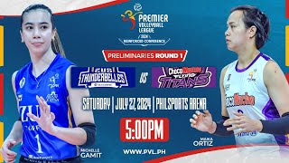 ZUS COFFEE vs CHOCO MUCHO  Full Match  Preliminaries  2024 PVL Reinforced Conference [upl. by Yrekaz]