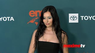 Marta Pozzan 33rd Annual EMA Awards Gala Green Carpet [upl. by Augusta]